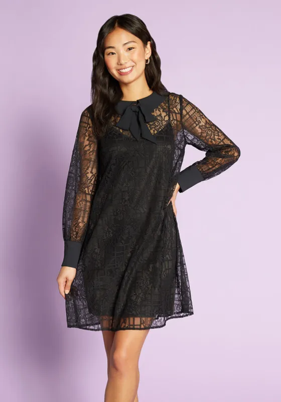 Going Places in Lace Mini Dress sold by Modcloth