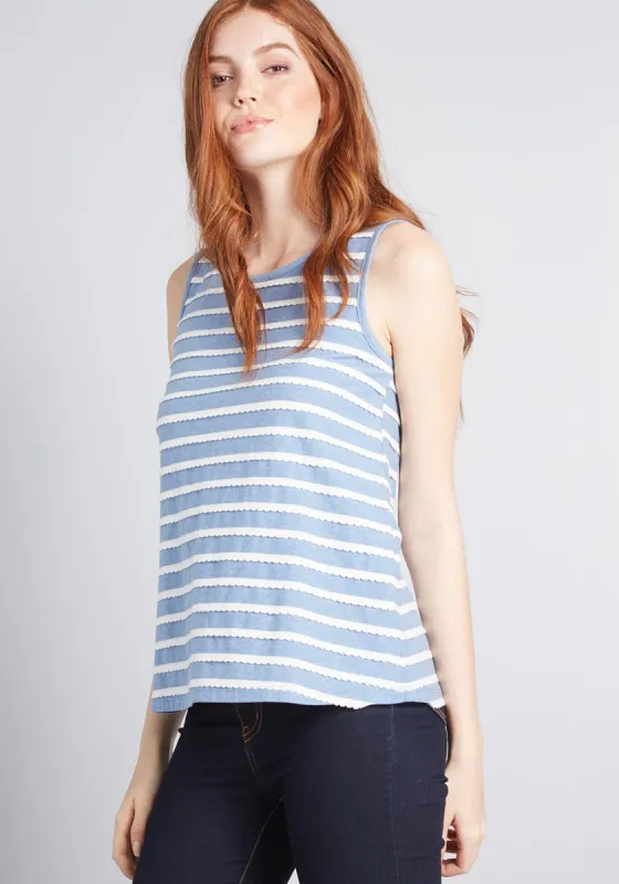 Playfully Functioning Knit Tank Top sold by Modcloth