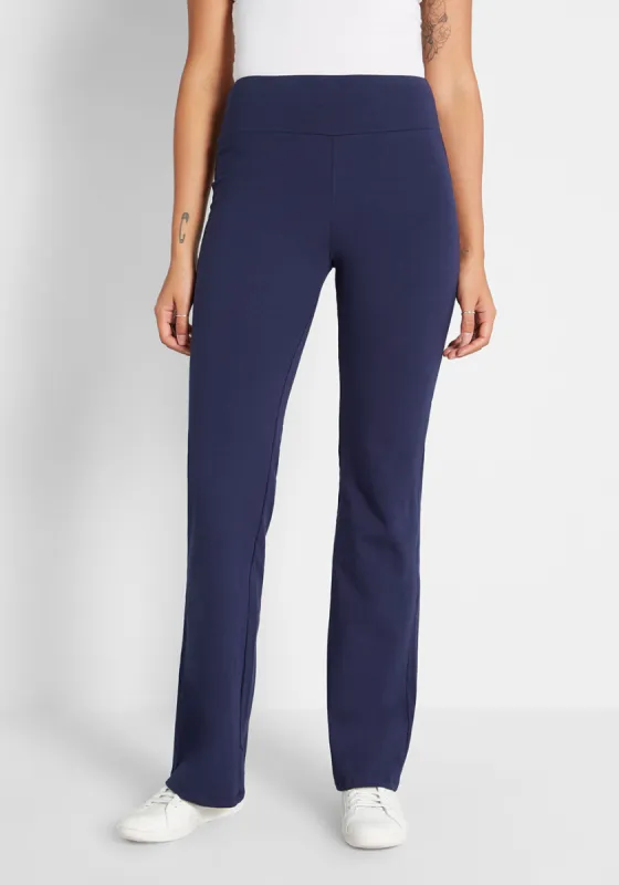 Committed to Casual High-Waisted Bootcut Leggings sold by Modcloth