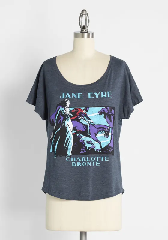 Here for Jane Eyre Graphic Tee made by Modcloth