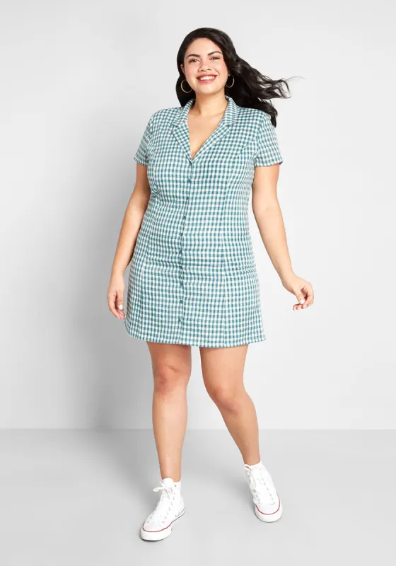 Daytime Dynamo Shirt Dress sold by Modcloth