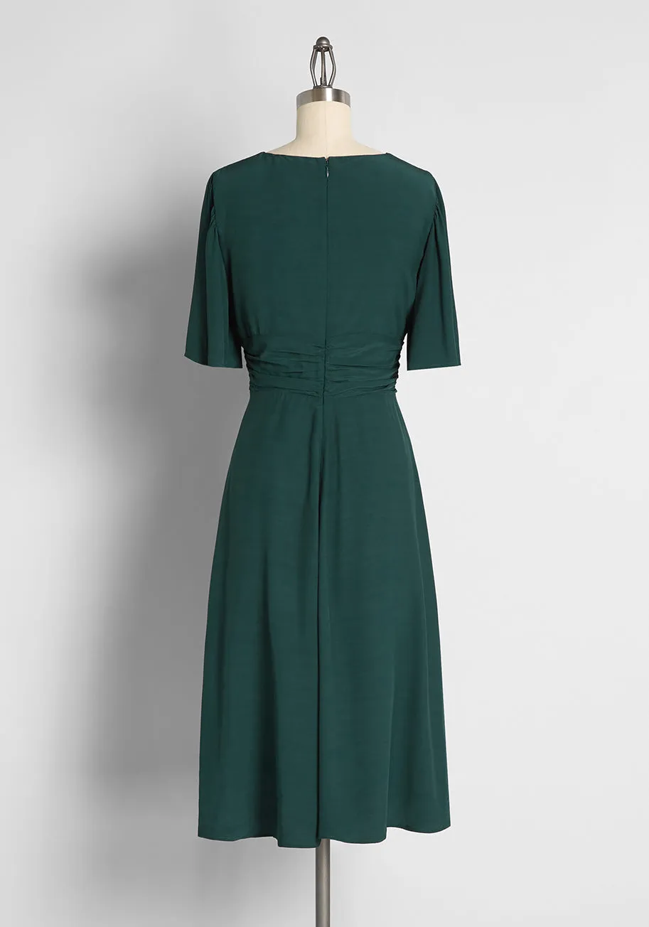 All A-Flutter A-Line Dress sold by Modcloth product image thumbnail 2