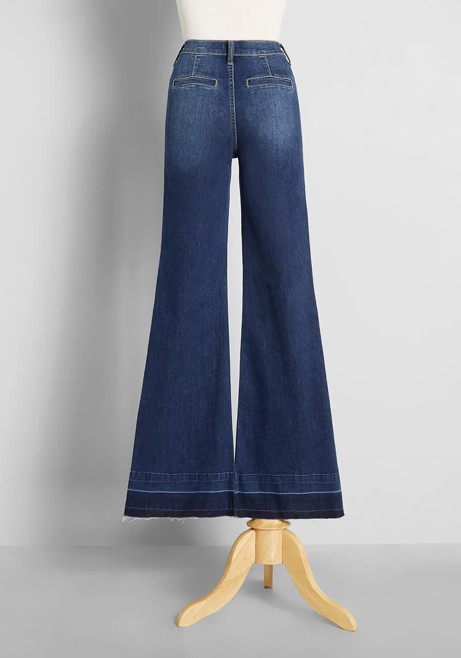 Never Let You Down Wide-Leg Jeans sold by Modcloth product image thumbnail 2