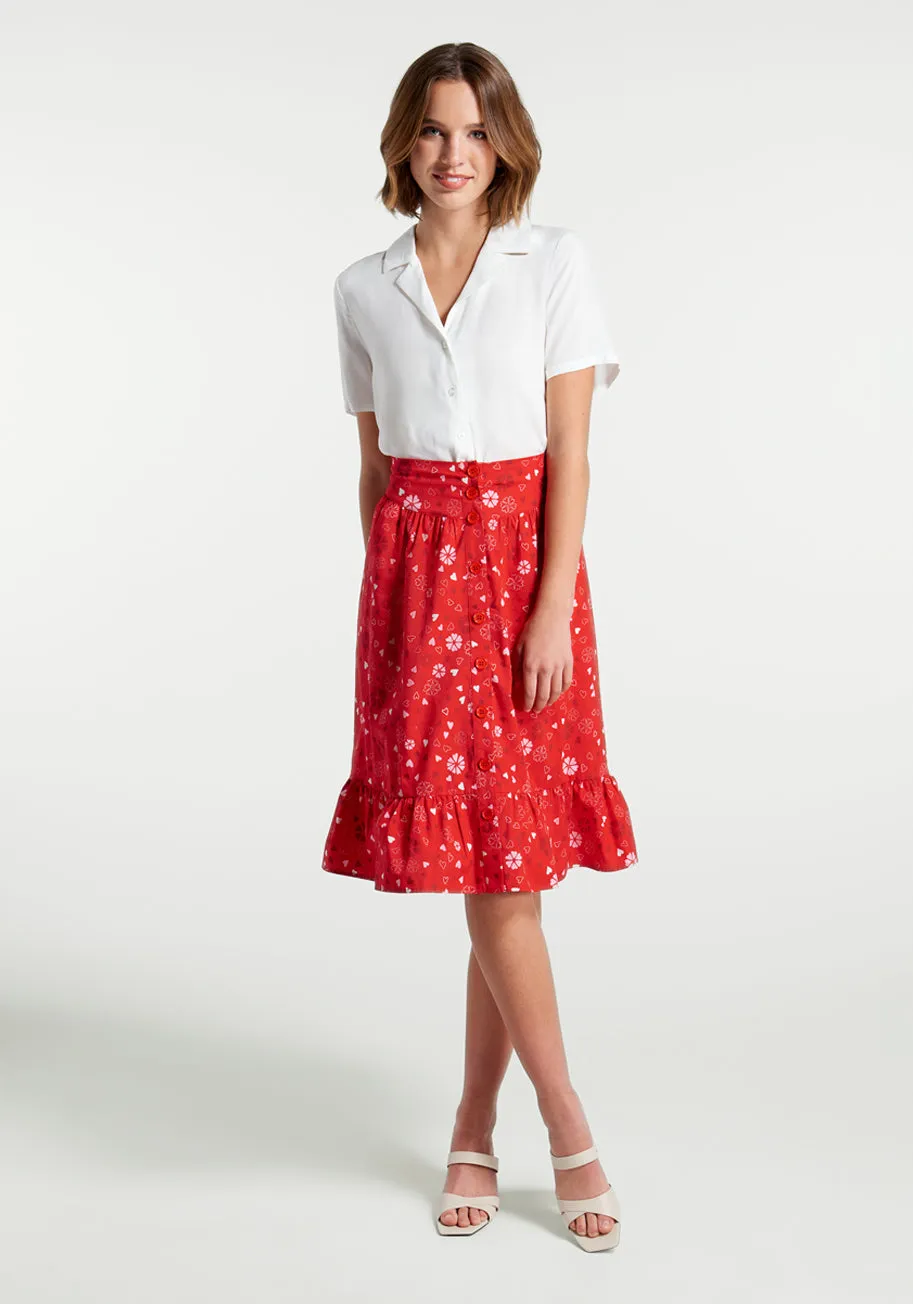 Love Spree A-Line Skirt sold by Modcloth