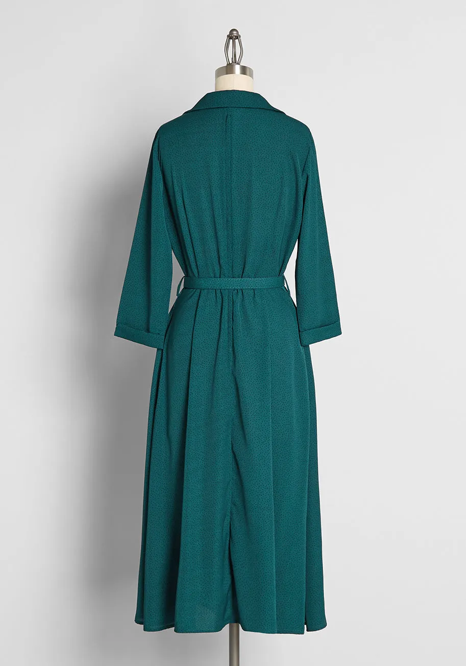 Spotted In the Archives Midi Dress sold by Modcloth product image thumbnail 2