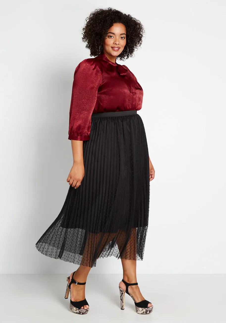 Tulle Next Time Midi Skirt sold by Modcloth product image thumbnail 5