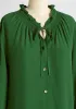 Countryside Romance Tie-Neck Blouse sold by Modcloth