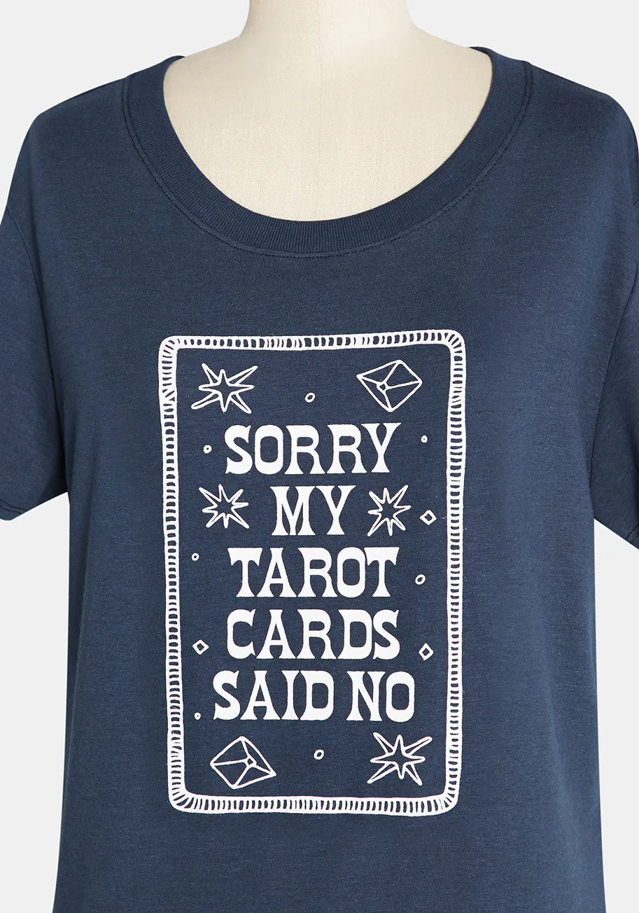 Consulting The Cards Graphic Tee sold by Modcloth product image thumbnail 3