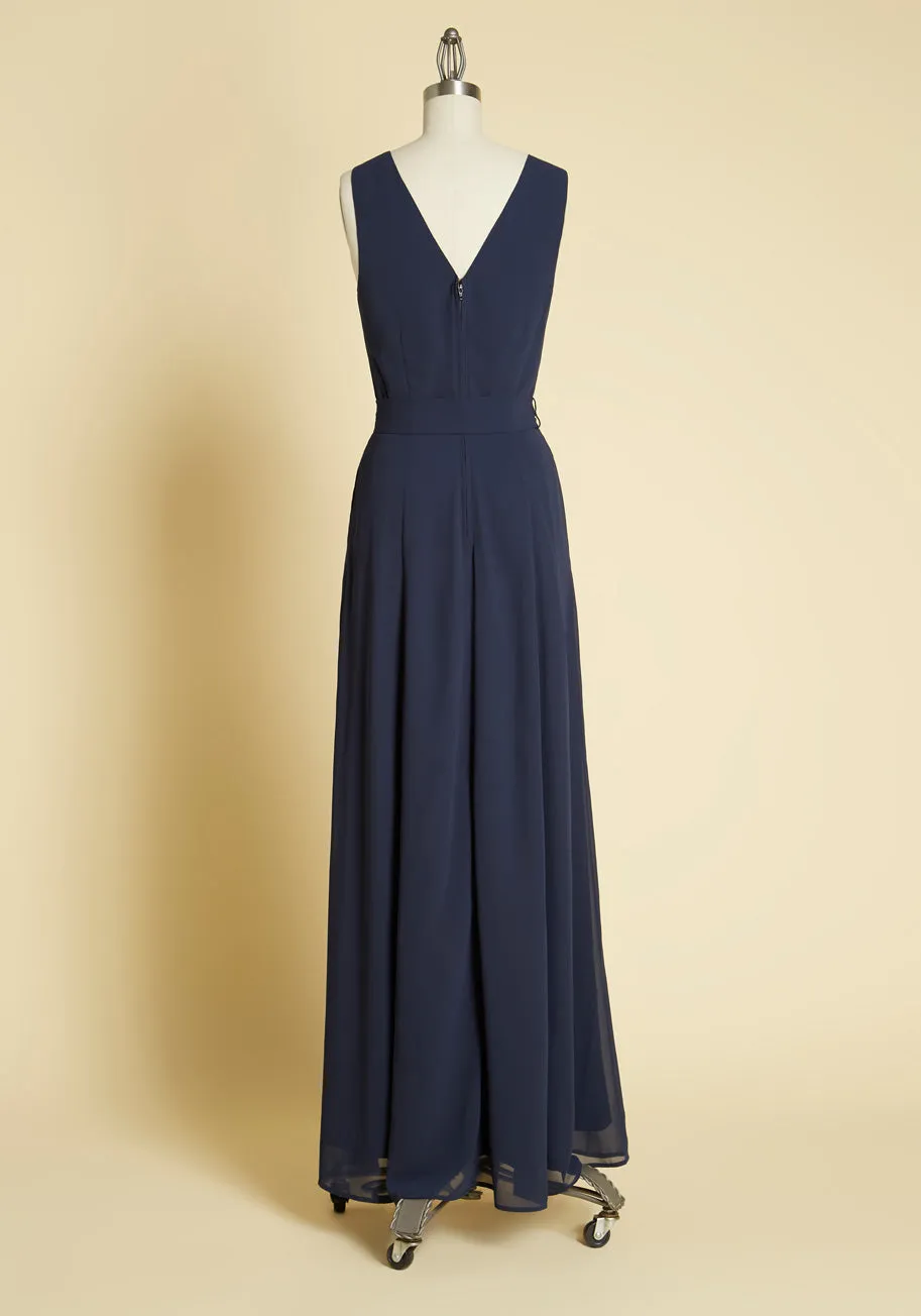 Effortless Elegance Faux-Wrap Dress sold by Modcloth product image thumbnail 2