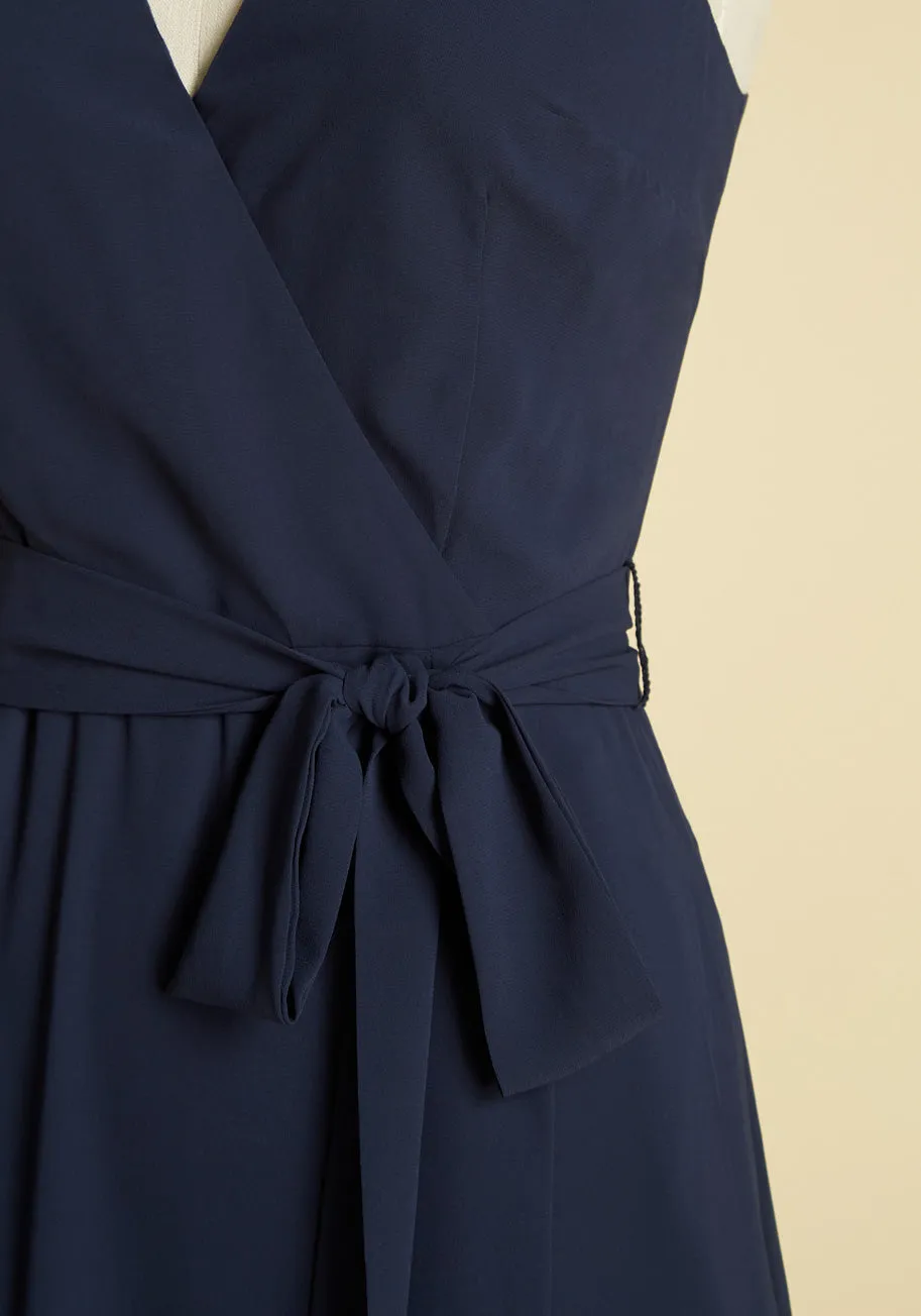 Effortless Elegance Faux-Wrap Dress sold by Modcloth product image thumbnail 3