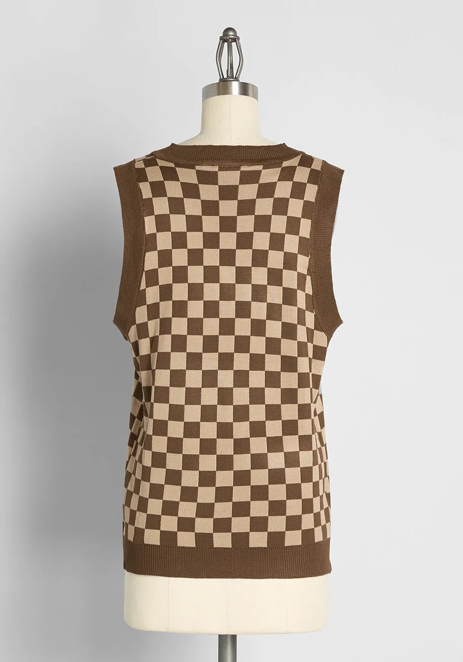 Check Out My `90s Persuasion Sweater Vest sold by Modcloth product image thumbnail 2