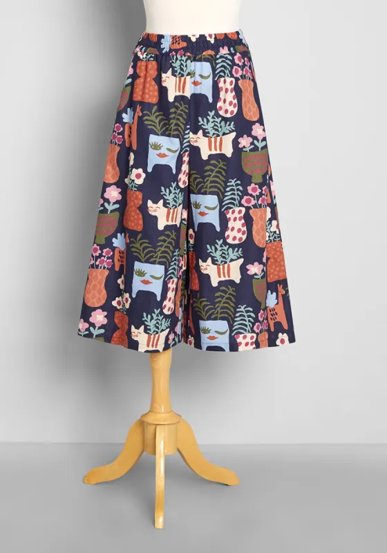 Plants Are My Pastime Cropped Pants sold by Modcloth