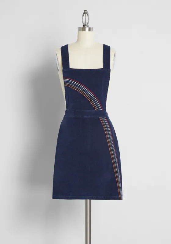 There Will Be Rainbow Days Like This Cord Jumper sold by Modcloth