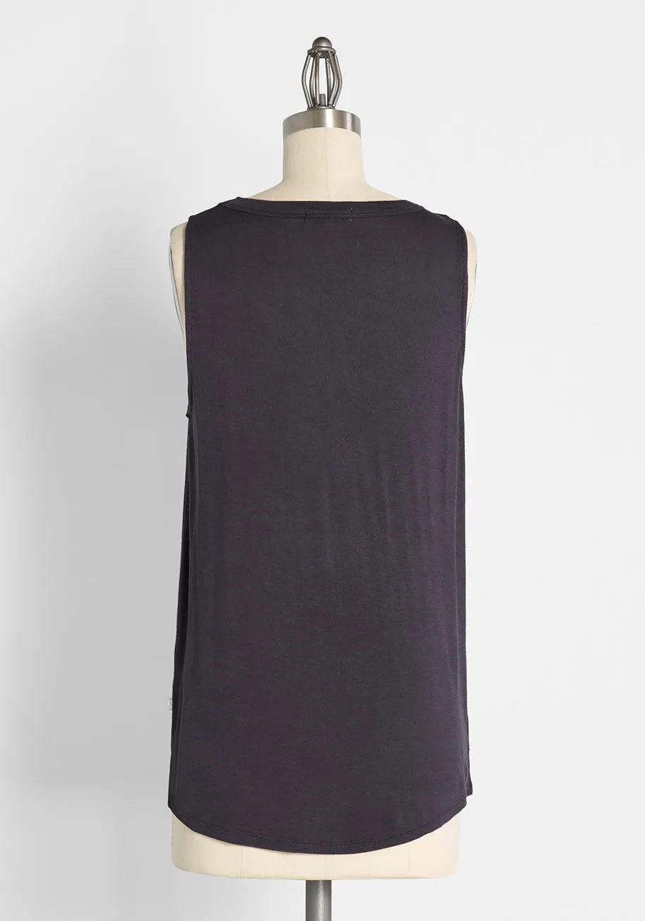 Pride to the Moon Graphic Tank Top sold by Modcloth product image thumbnail 2