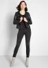 Cool Vibes Vegan Leather Moto Jacket sold by Modcloth