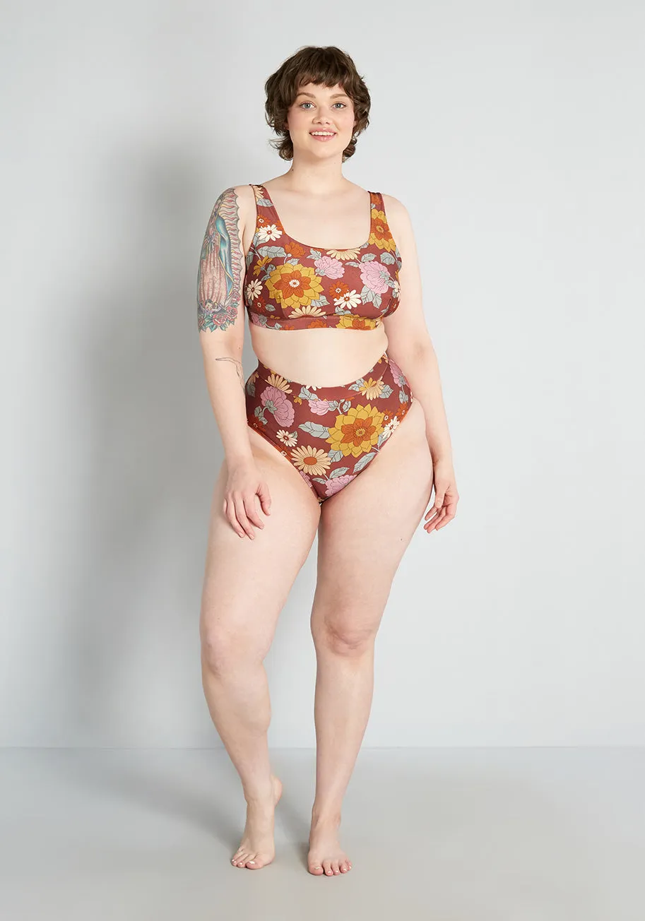ModCloth x Princess Highway High-Waisted Bikini Bottom sold by Modcloth product image thumbnail 3