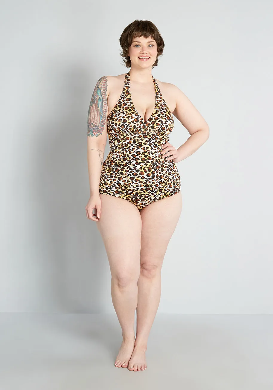 The Bathing Bombshell One-Piece Swimsuit sold by Modcloth product image thumbnail 3