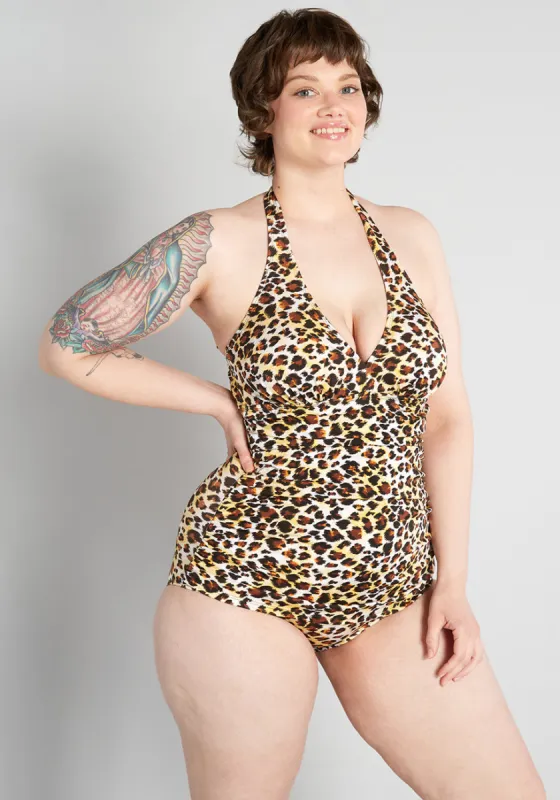 The Bathing Bombshell One-Piece Swimsuit sold by Modcloth
