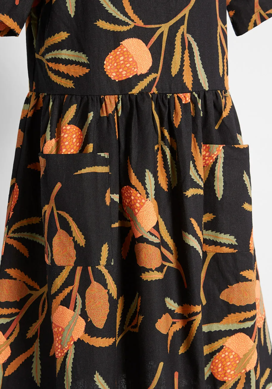 Pods of Glory Short Sleeve Dress sold by Modcloth product image thumbnail 3