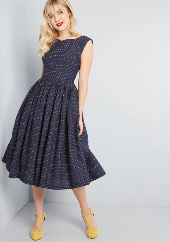 Fabulous Fit and Flare Dress with Pockets sold by Modcloth