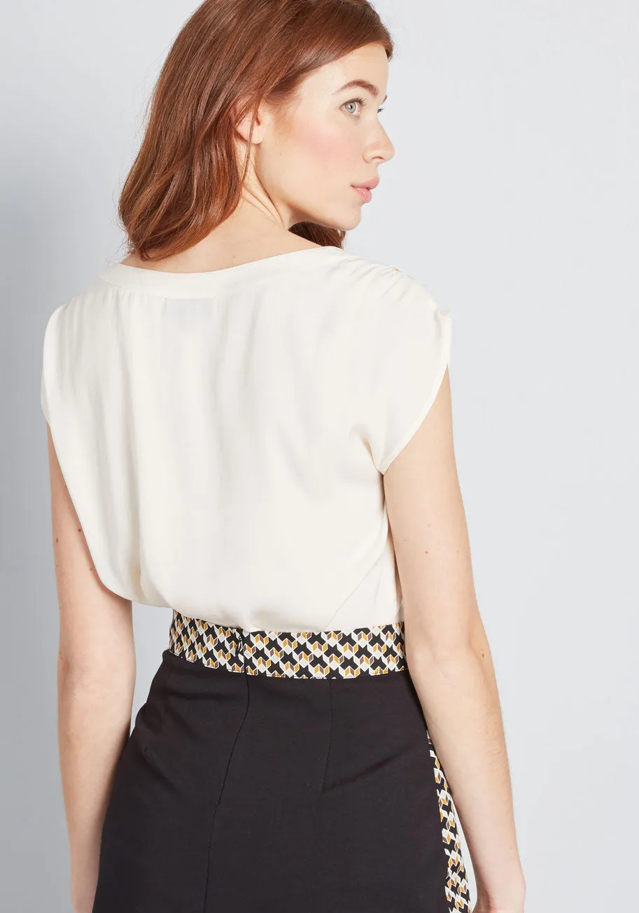 Mission Accomplished Dolman Blouse sold by Modcloth product image thumbnail 3