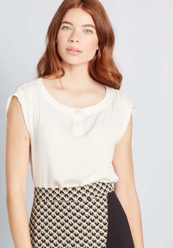 Mission Accomplished Dolman Blouse sold by Modcloth