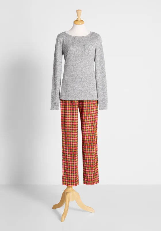Home for the Holidays Pajama Set sold by Modcloth
