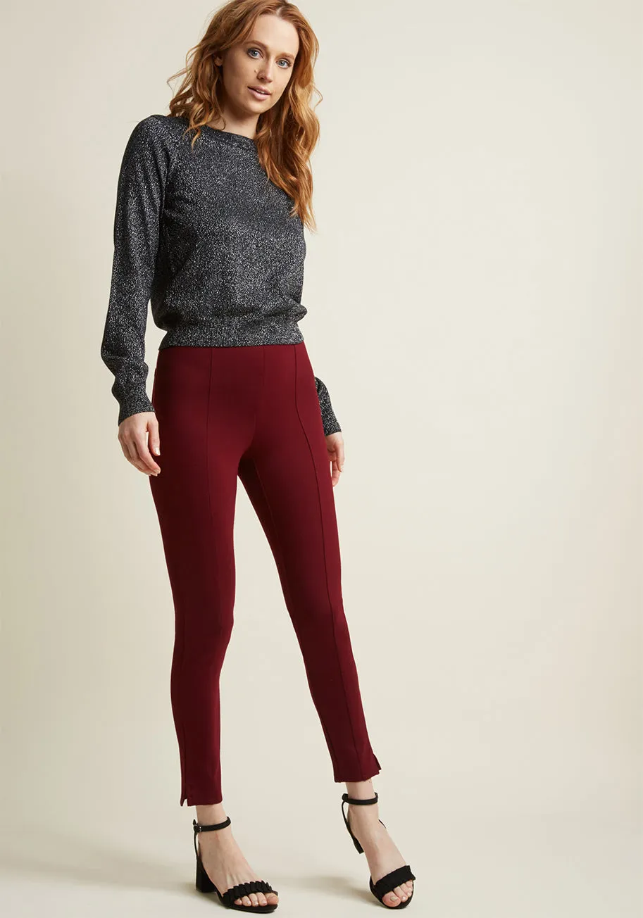 Metallic Sweater with Open Back in Black sold by Modcloth product image thumbnail 4