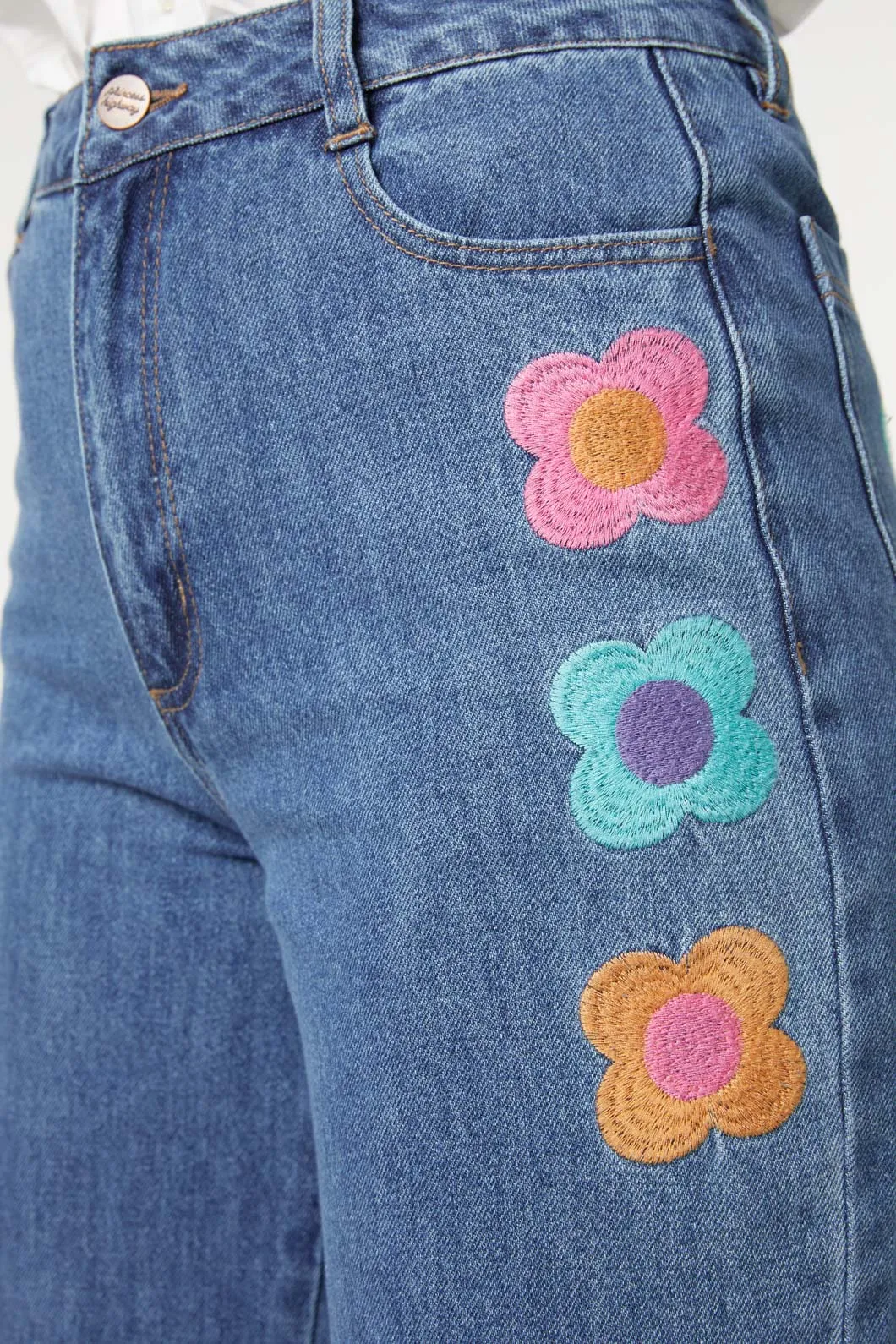Betty Embroidered Jean sold by Modcloth product image thumbnail 5