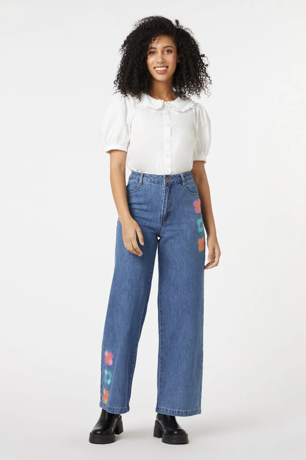 Betty Embroidered Jean sold by Modcloth product image thumbnail 2