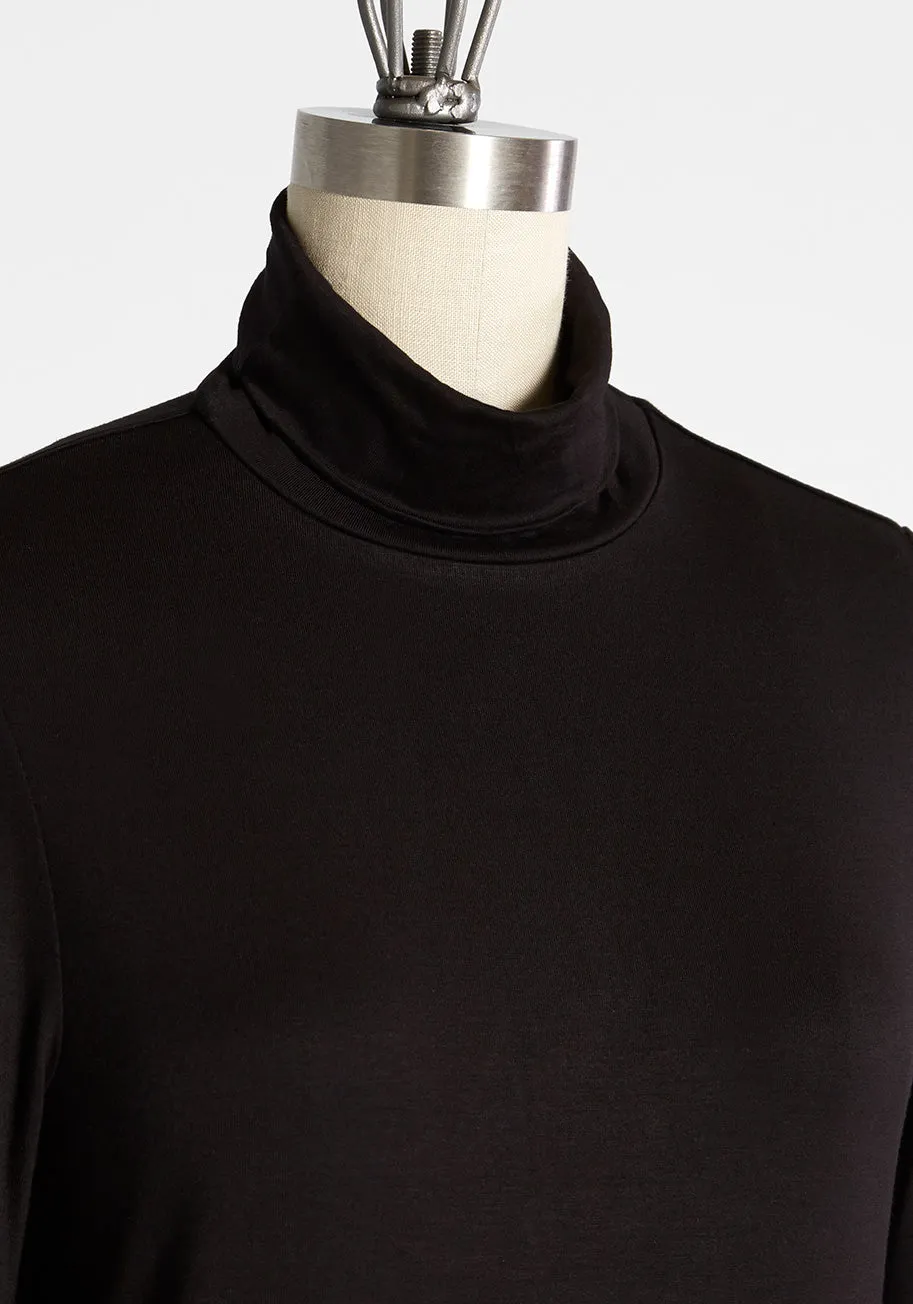 Classic and Cozy Turtleneck Top sold by Modcloth product image thumbnail 3