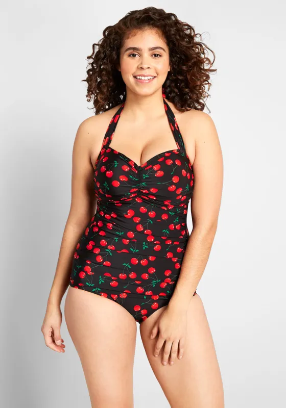 Bathing Beauty One-Piece Swimsuit sold by Modcloth