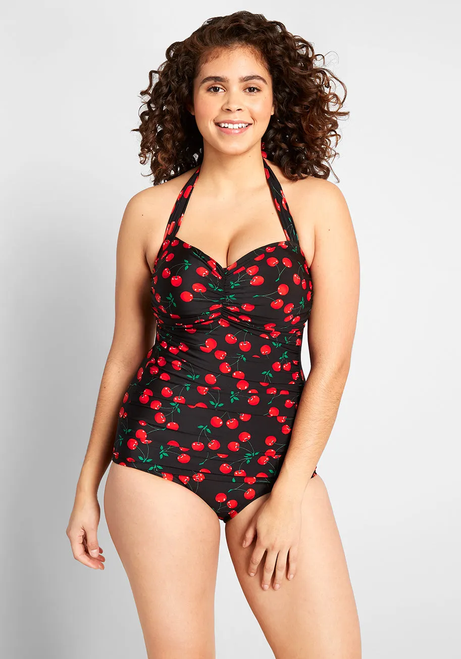 Bathing Beauty One-Piece Swimsuit sold by Modcloth