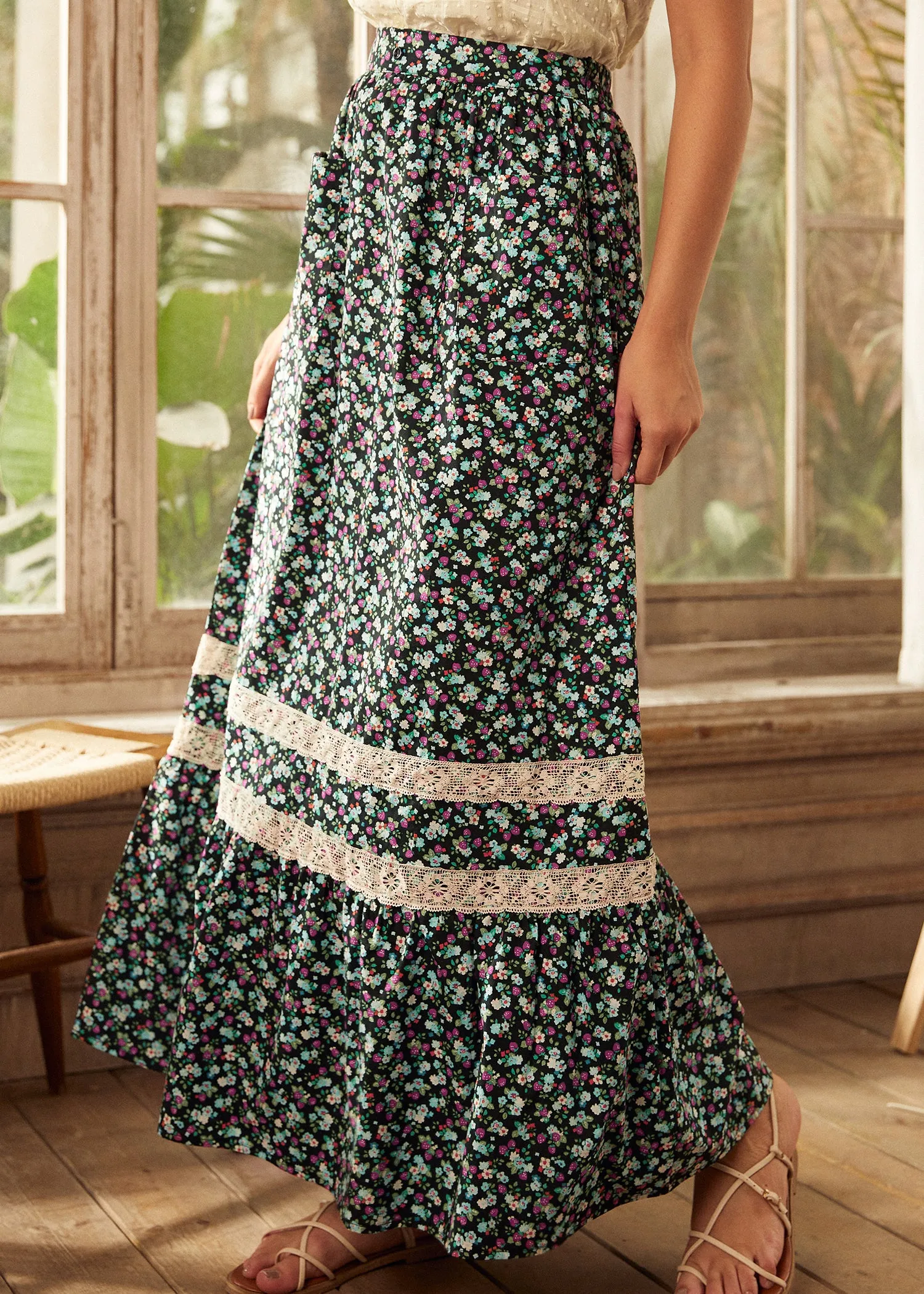Field of Dreams Maxi Skirt sold by Modcloth product image thumbnail 2