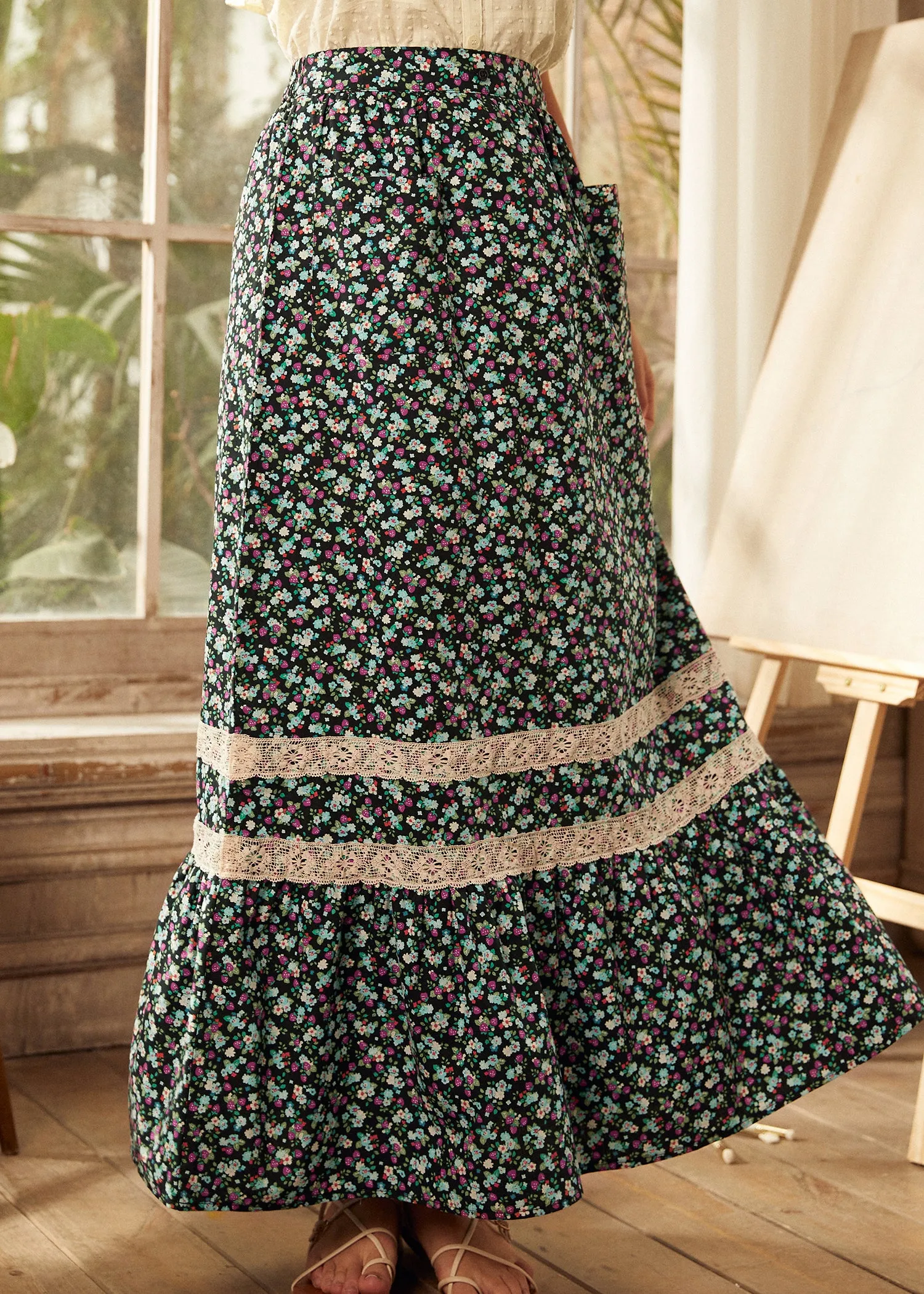Field of Dreams Maxi Skirt sold by Modcloth product image thumbnail 4