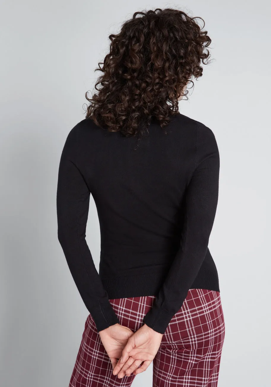 Charter School Turtleneck Sweater sold by Modcloth product image thumbnail 2