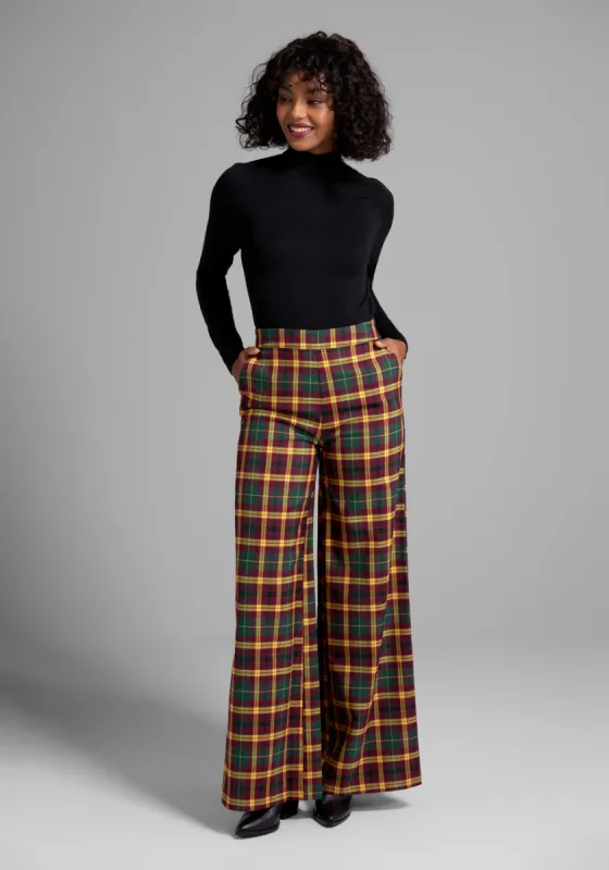 My Seventies Moment Flare Pants sold by Modcloth