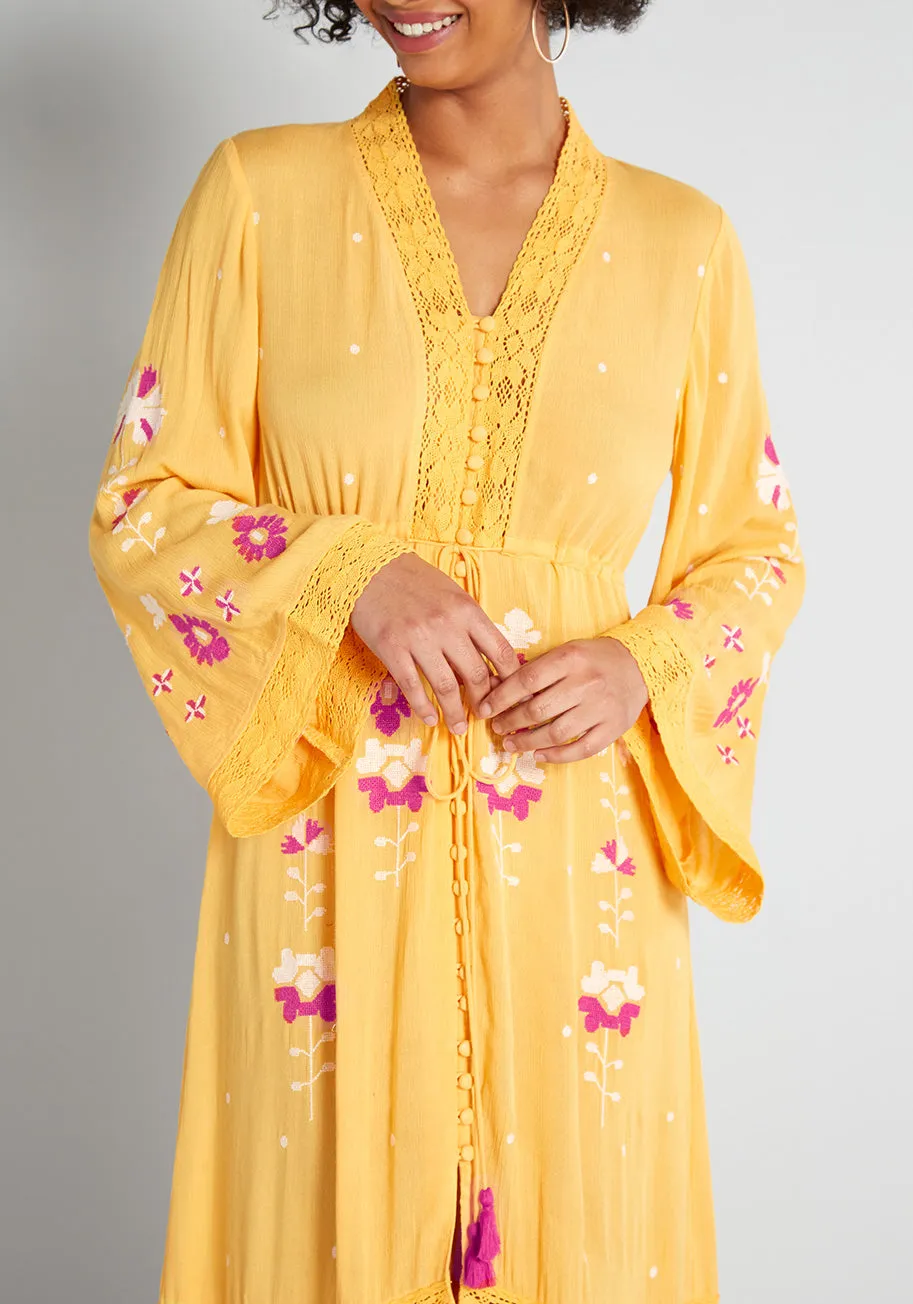 Sunshine of Your Love Midi Dress sold by Modcloth product image thumbnail 4