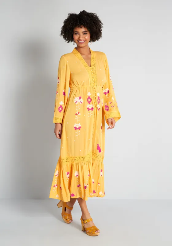 Sunshine of Your Love Midi Dress sold by Modcloth