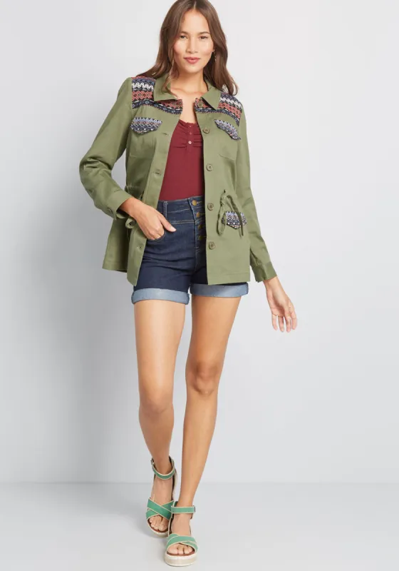 Assorted Occasions Anorak sold by Modcloth
