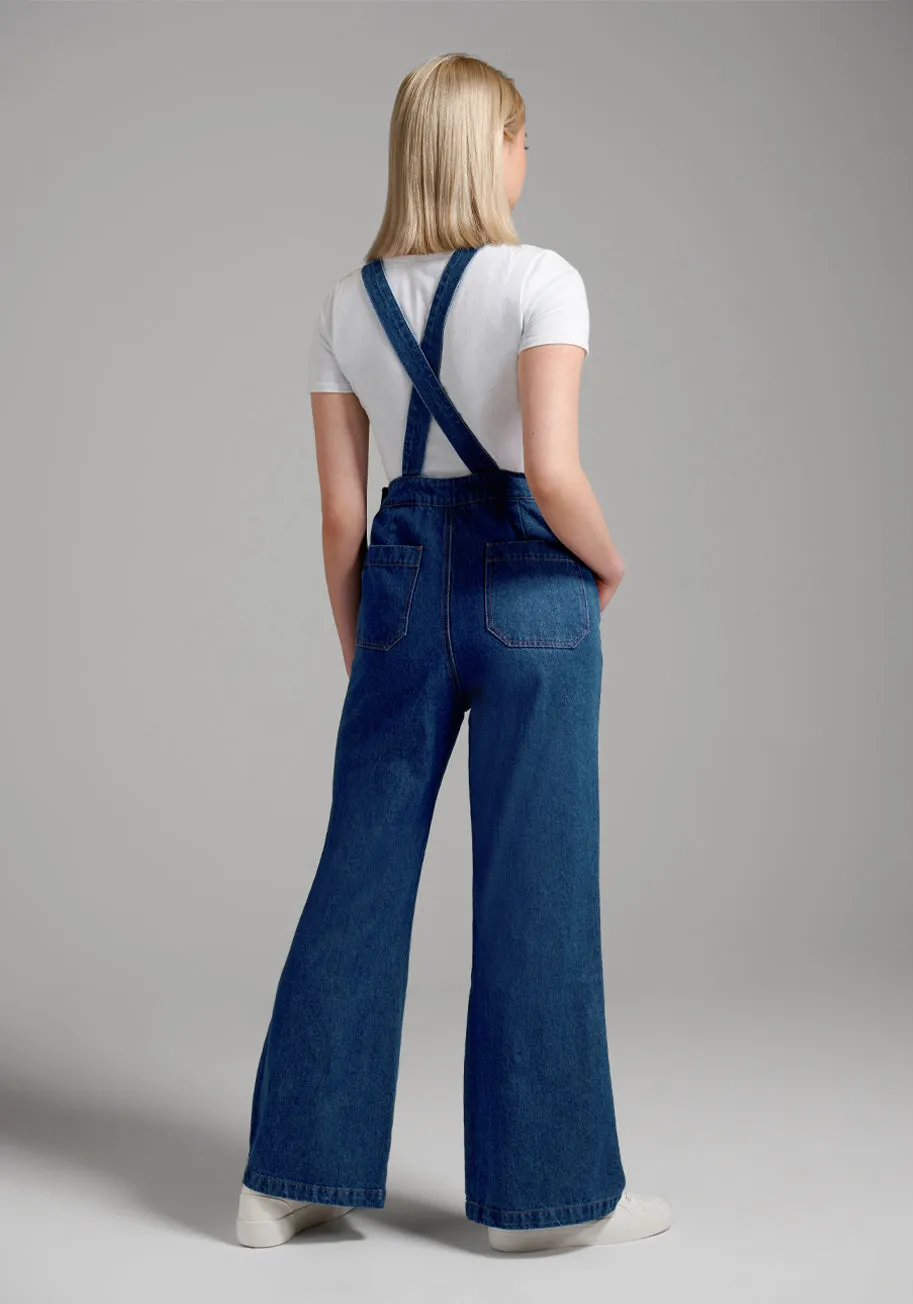 Humming Along Embroidered Overalls sold by Modcloth product image thumbnail 2