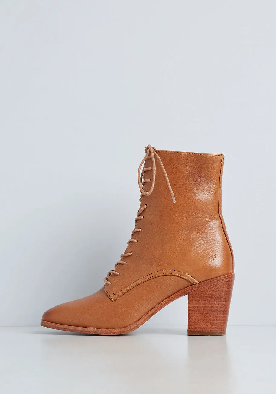 Georgia Lace Up Bootie sold by Modcloth product image thumbnail 2
