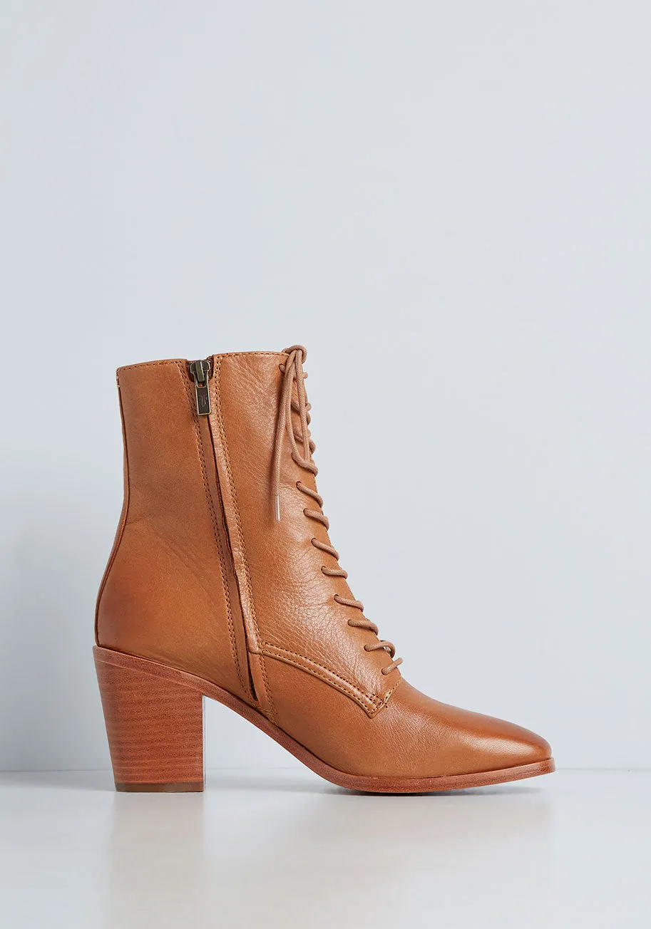 Georgia Lace Up Bootie sold by Modcloth product image thumbnail 3