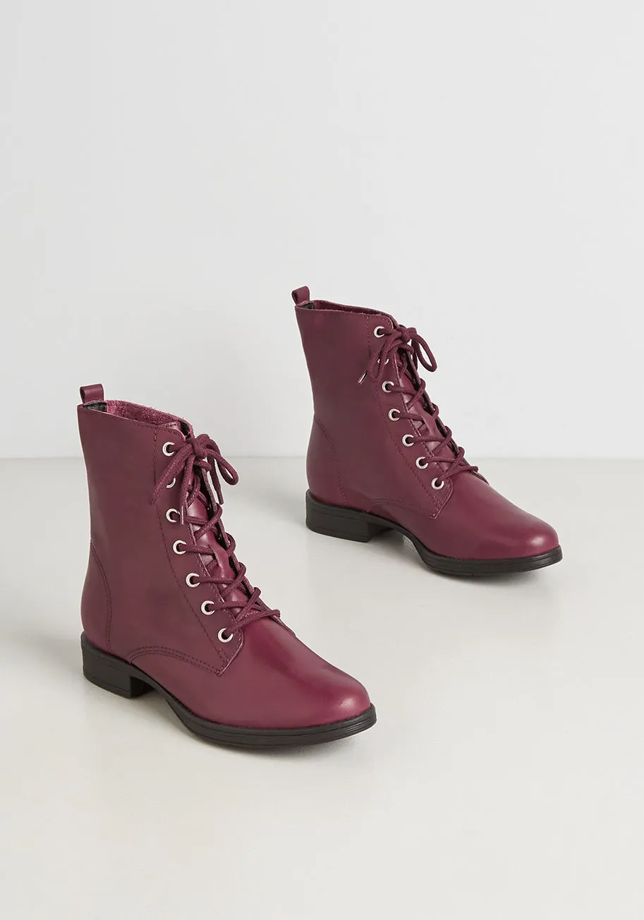 One Step Beyond Boot sold by Modcloth