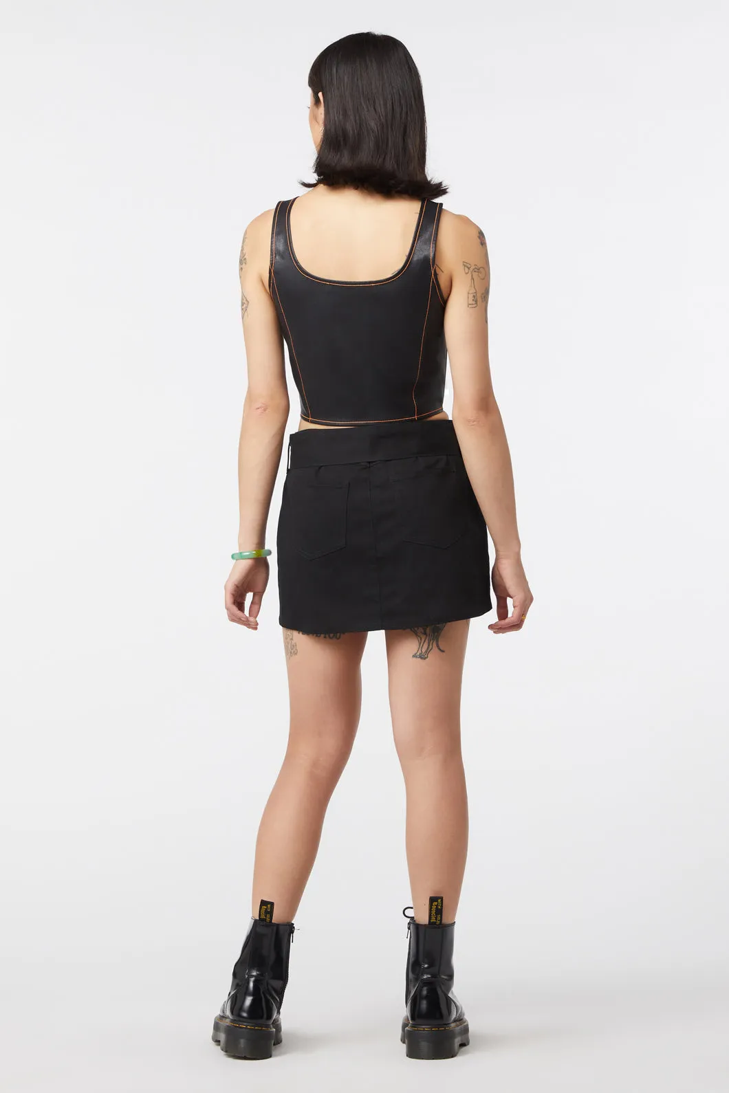 Ablaze Pu Corset sold by Modcloth product image thumbnail 2