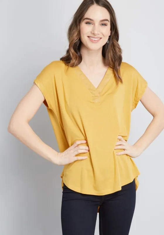 Mellow Self Knit Top sold by Modcloth