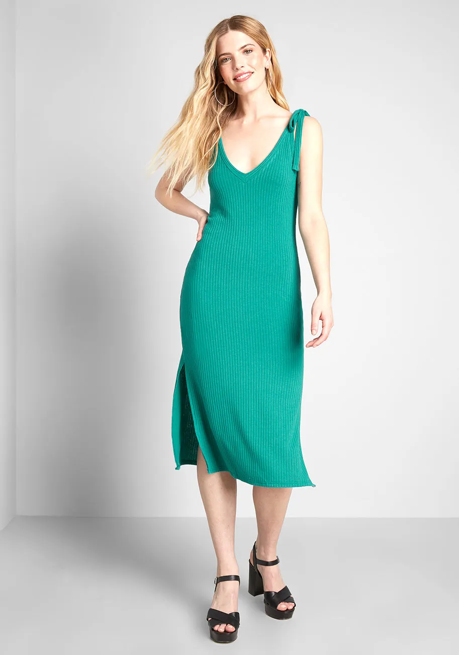 Found a Keeper Tie-Shoulder Dress sold by Modcloth