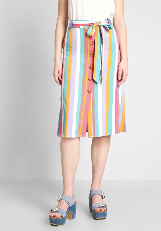 Vacay State of Mind Midi Skirt sold by Modcloth