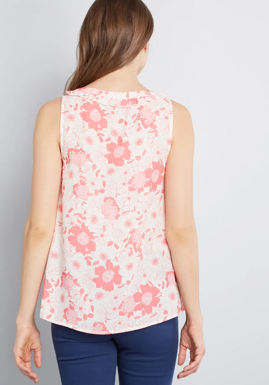 Bit of Frill Sleeveless Blouse sold by Modcloth product image thumbnail 2