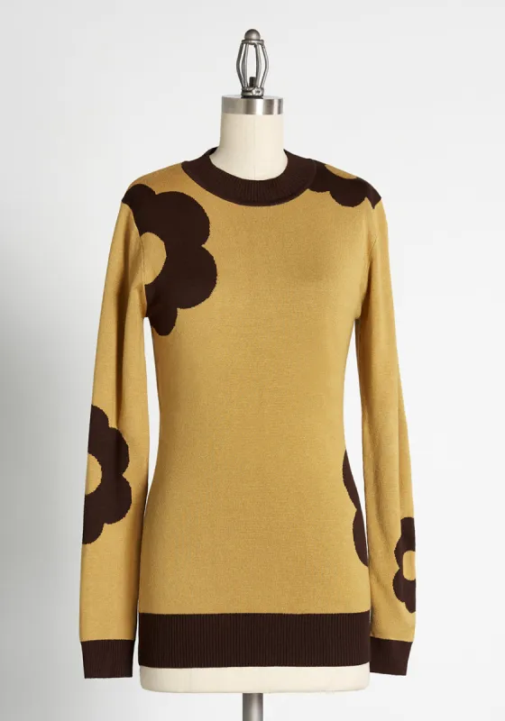 Mid-Century Moment Sweater sold by Modcloth